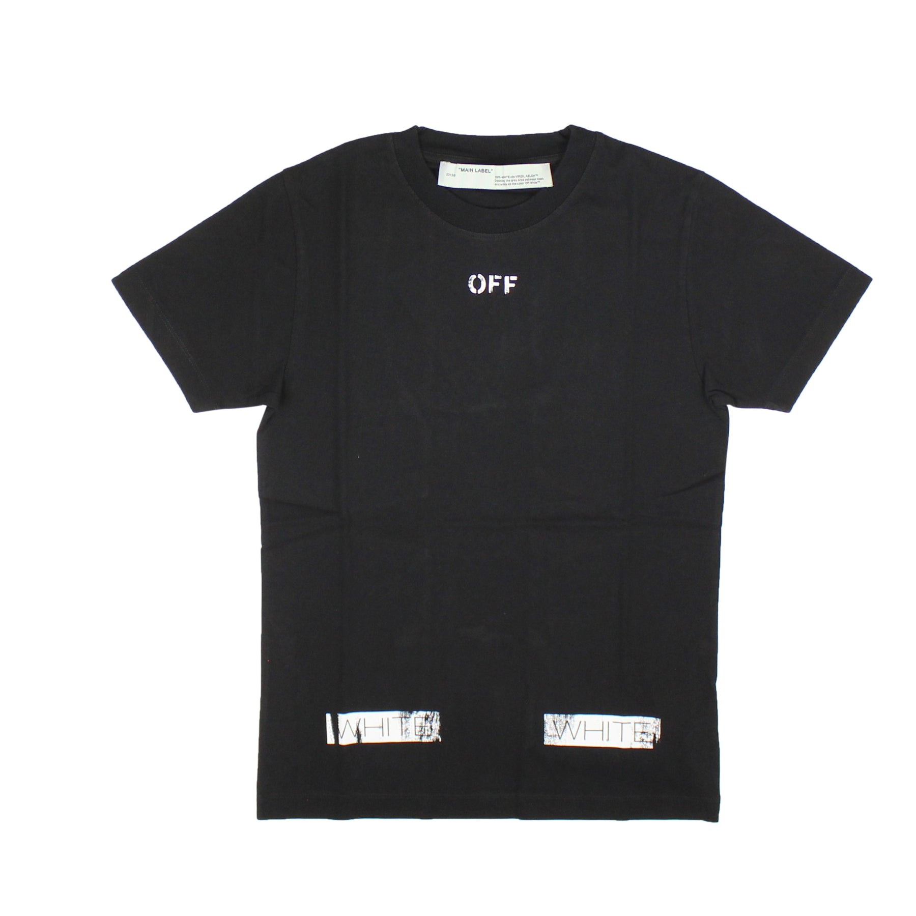 Schwarzes Diags T-Shirt