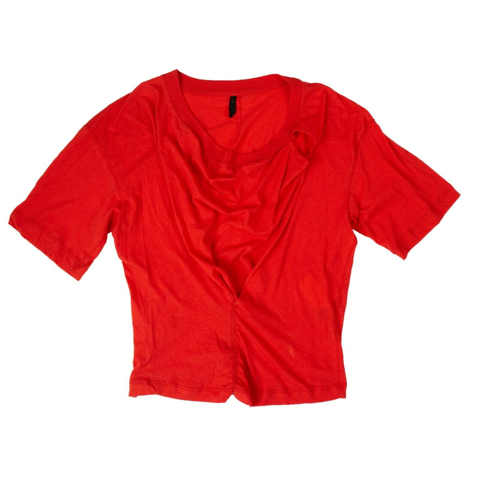 Unravel Project T-Shirt mit Rundhalsausschnitt – Rot