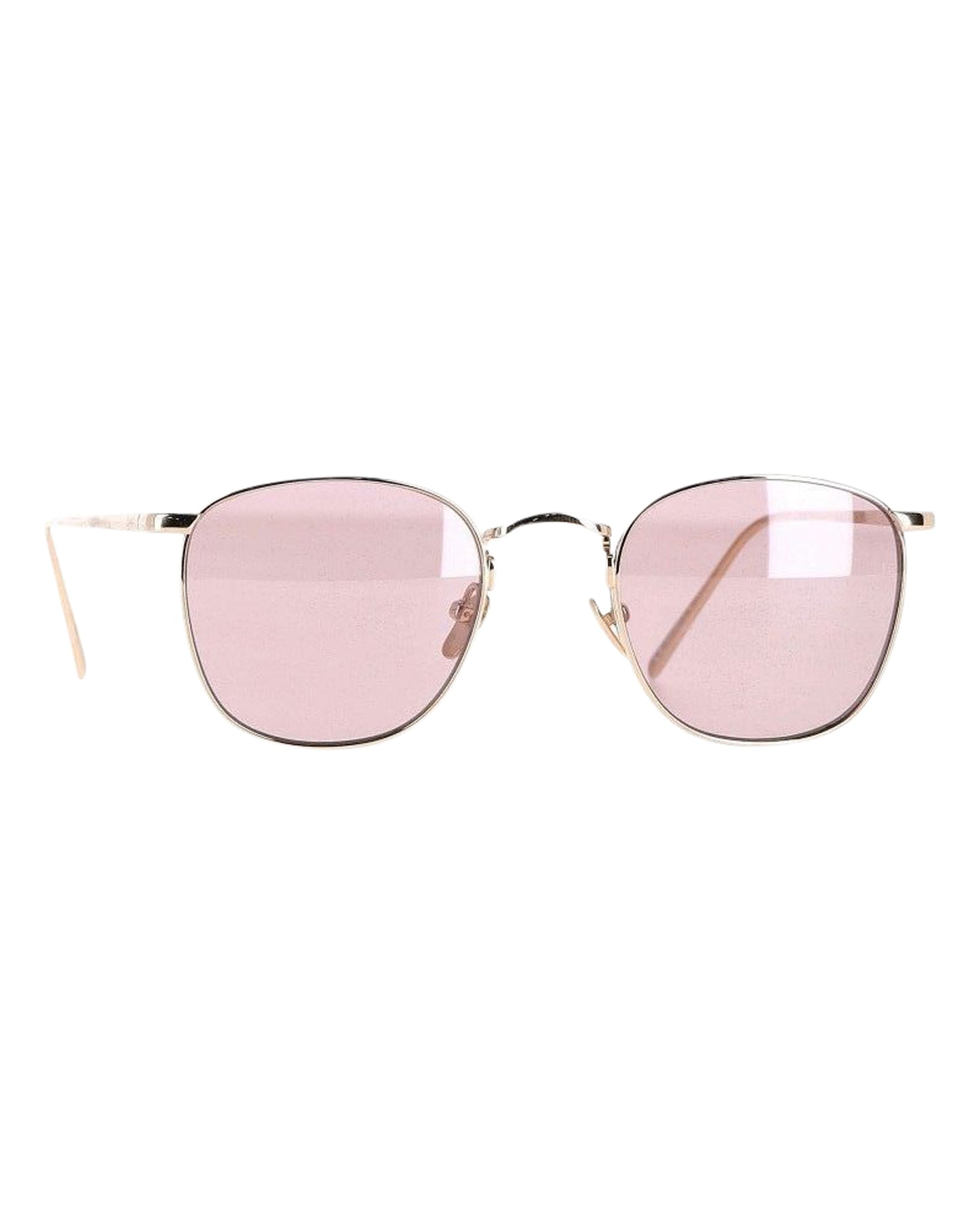 Linda Farrow Die Simon Sonnenbrille in Gold Titanium
