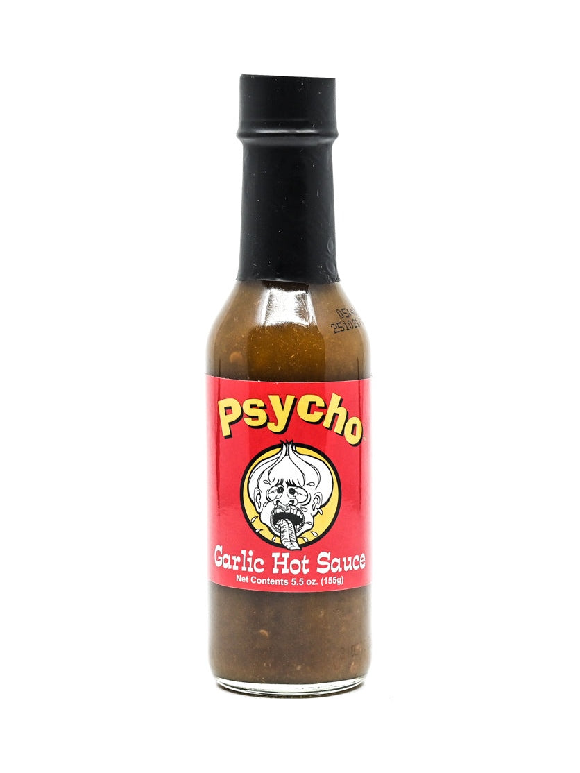 scharfe Sauce psycho Knoblauch scharfe Sauce durch den Knoblauch Shoppe Hitze 7 5