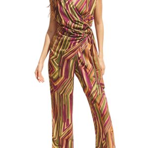 Mädchen Nachtschnalle Detail Jumpsuit in Vintage Royale