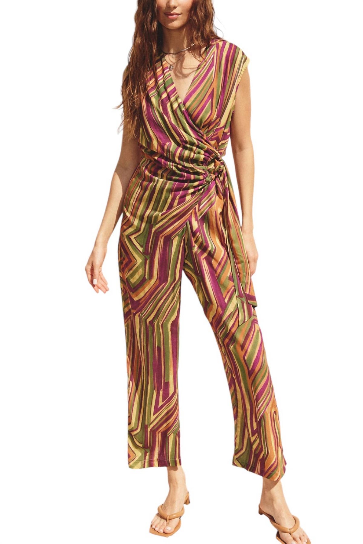 Mädchen Nacht Schnalle Detail Jumpsuit in Vintage Royale