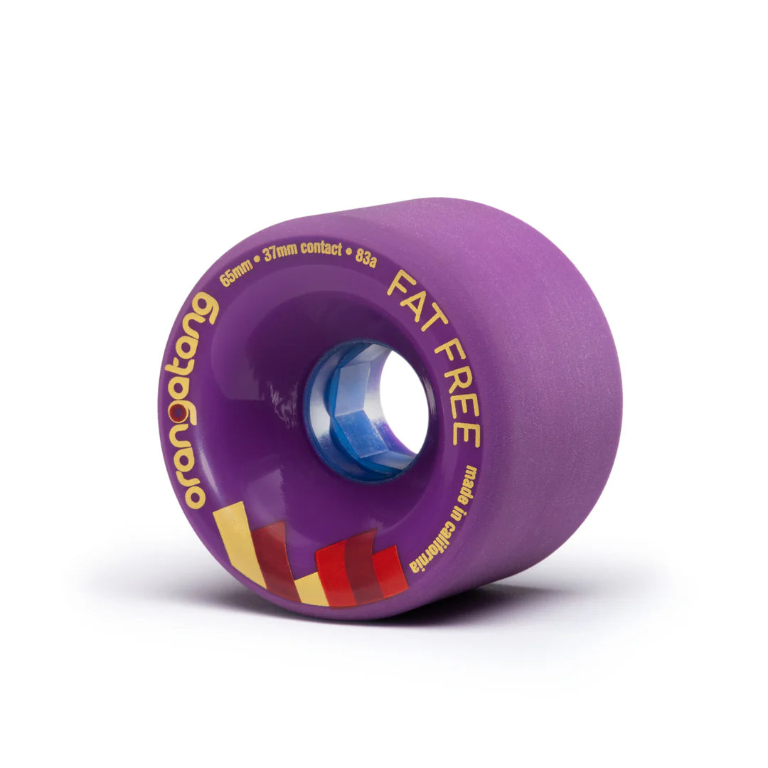 Orangatang Fettfrei 65 mm 4-Packung Longboard Räder – 2025