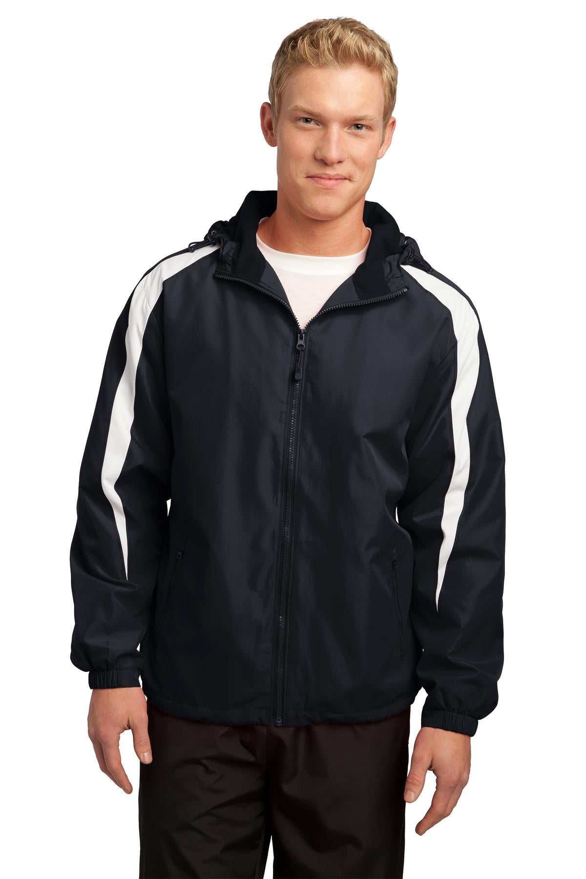 Sport-Tek Herren Fleece gefütterte Colorblock Jacke