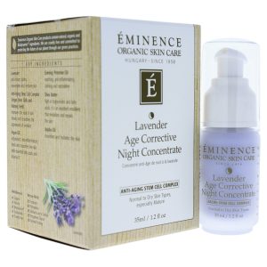 Lavender Age Corrective Night Konzentrat von Eminence für Unisex – 1,2 oz Serum