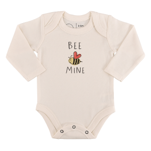 Langarm grafischen Bodysuits Bee Mine