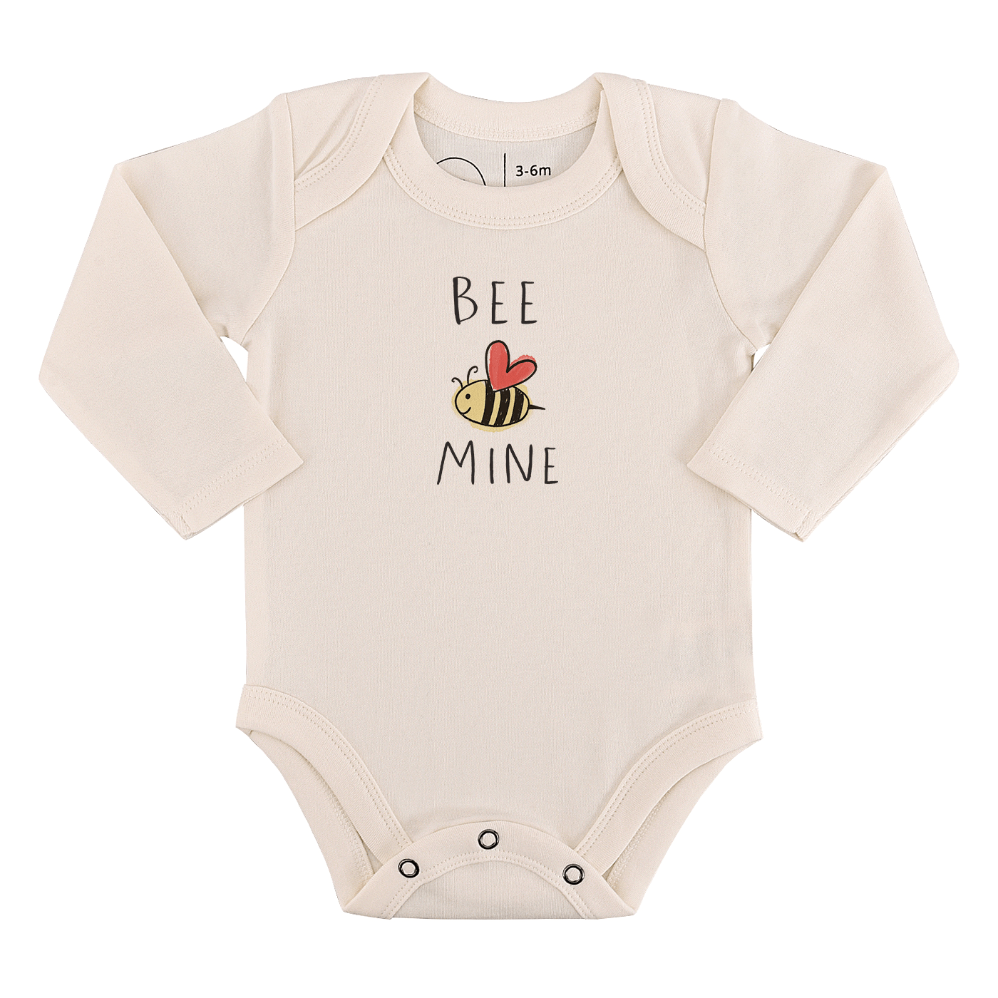 Langarm grafischer Body – bee mine