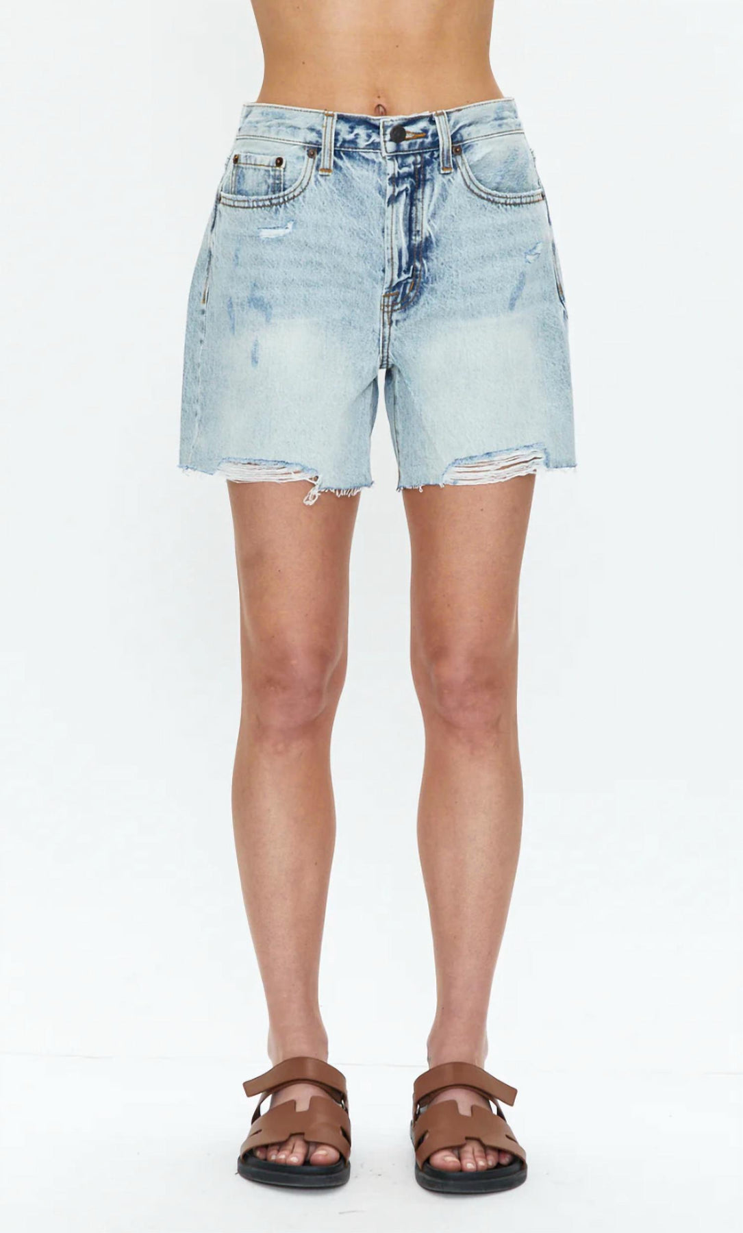 Jeans für Damen Devin hoher Bund in Saint Tropez