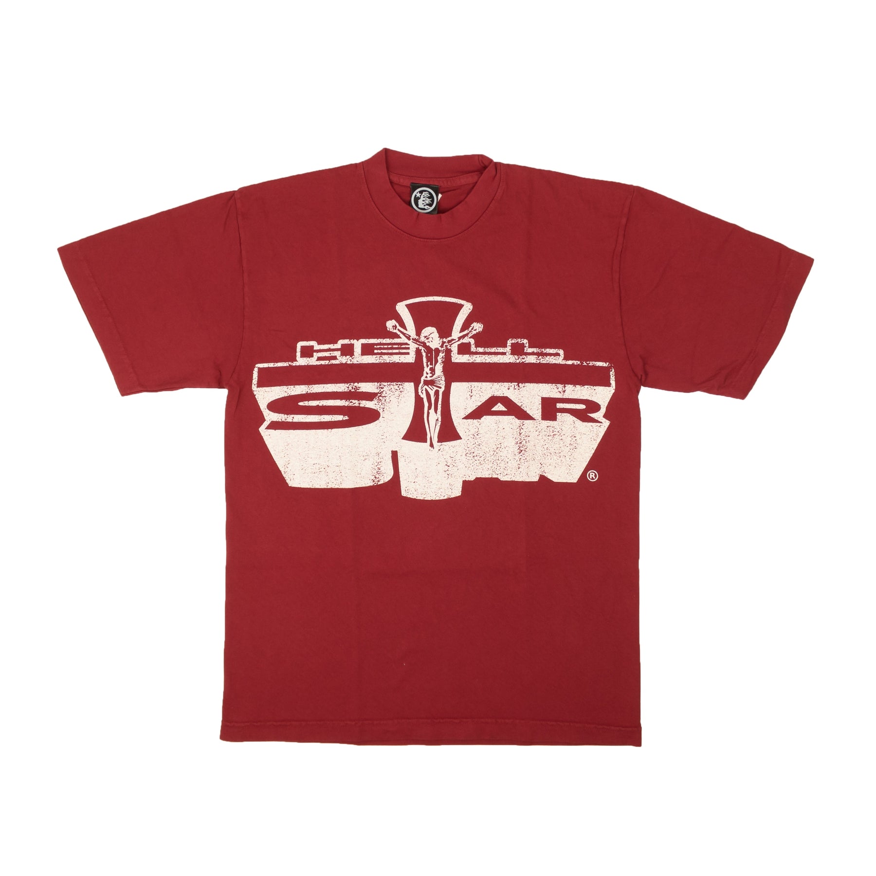 Rotes Pfad zum Paradies Kurzarm-T-Shirt