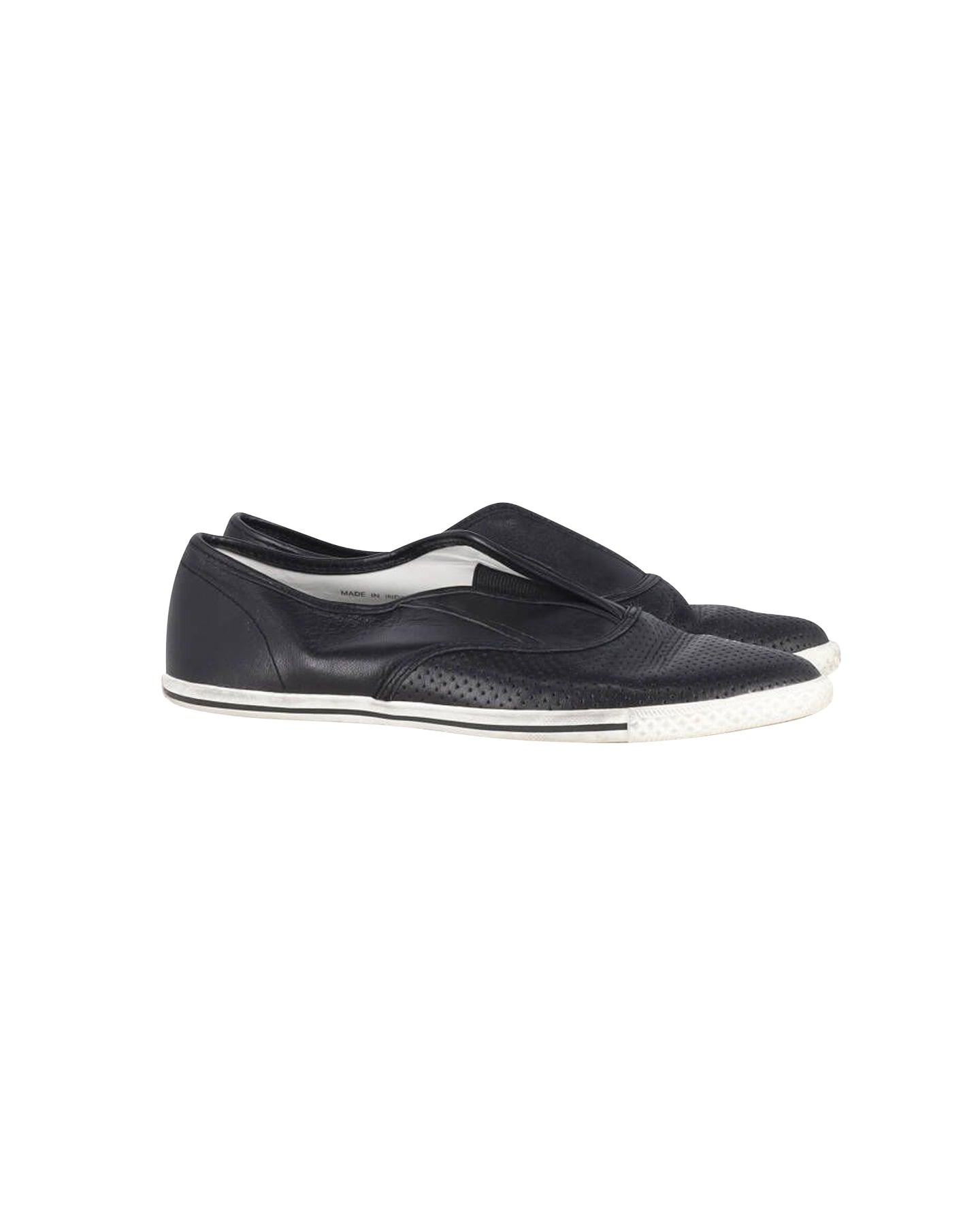 Marc von Marc Jacobs Sneaker aus schwarzem Leder