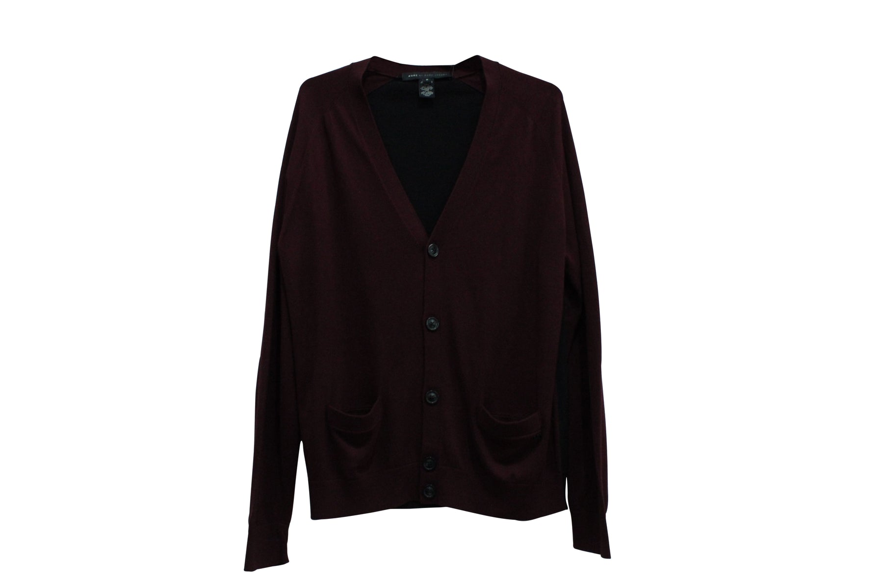 Marc von Marc Jacobs Colour Block Strickjacke aus mehrfarbiger Seide