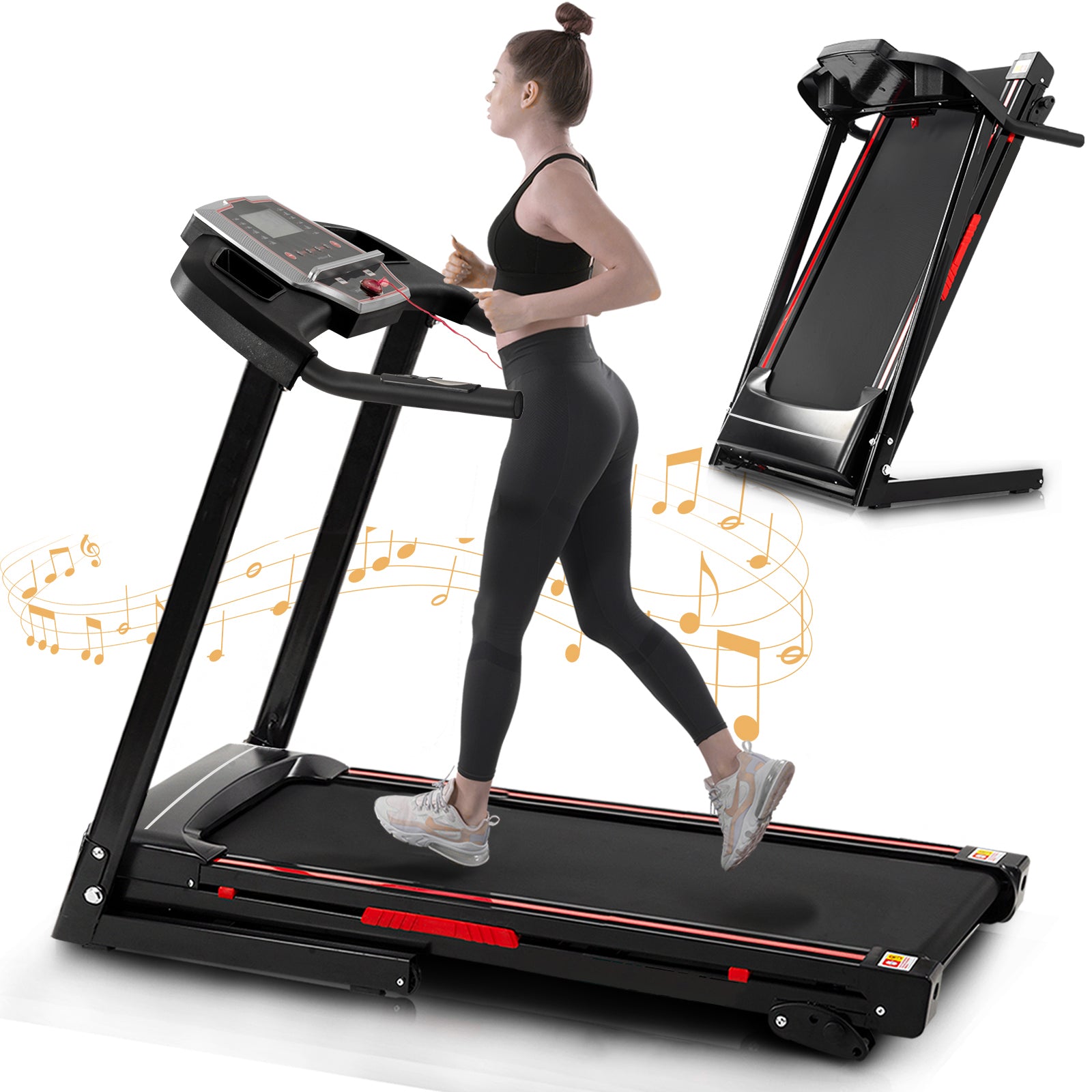 Streamdale Portable Incline Faltband mit APP