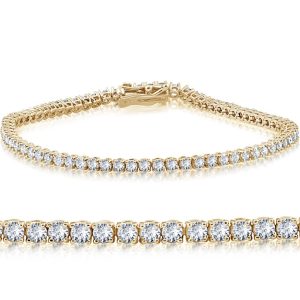 2 ct Lab gewachsen Diamant Tennis Armband 7