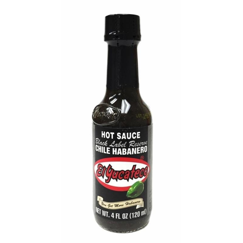 El Yucateco Schwarz Label Reserve Chili Habañero Chilisauce