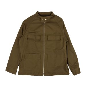 Braune Workwear Hemdjacke