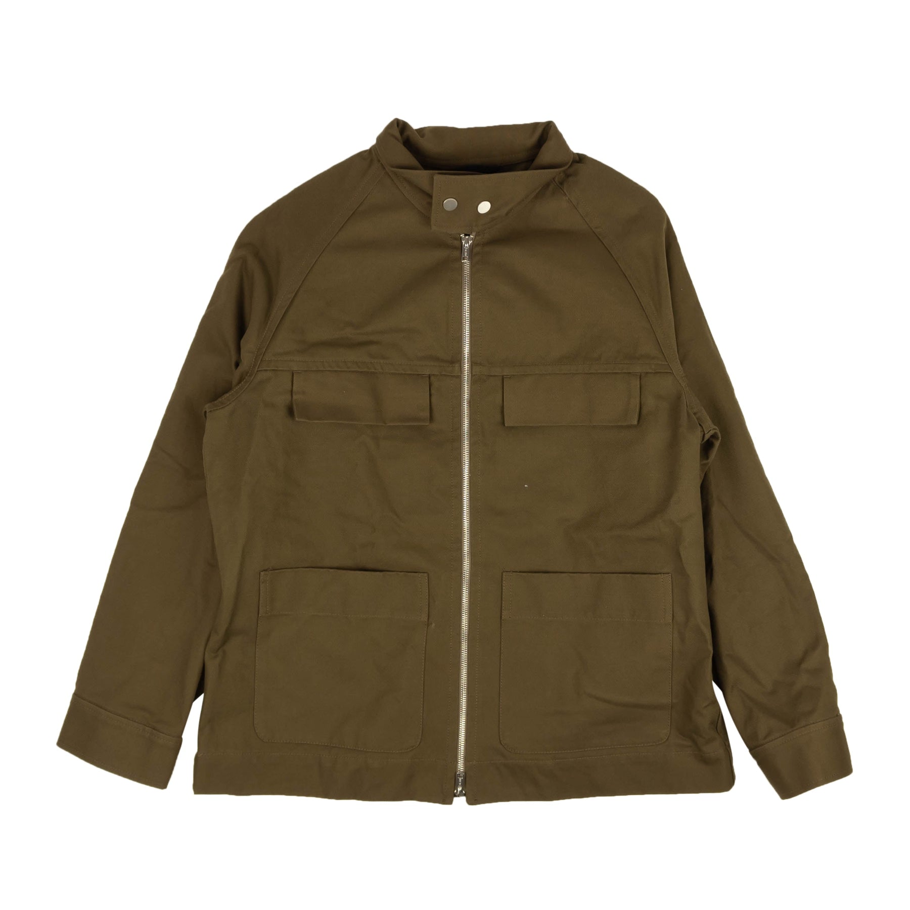 Braune Workwear Hemdjacke