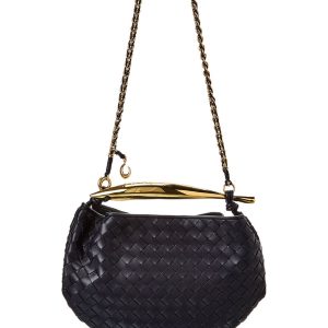 Bottega Veneta Sardine Chain Intrecciato Leder Hobo Tasche – 7833718456380