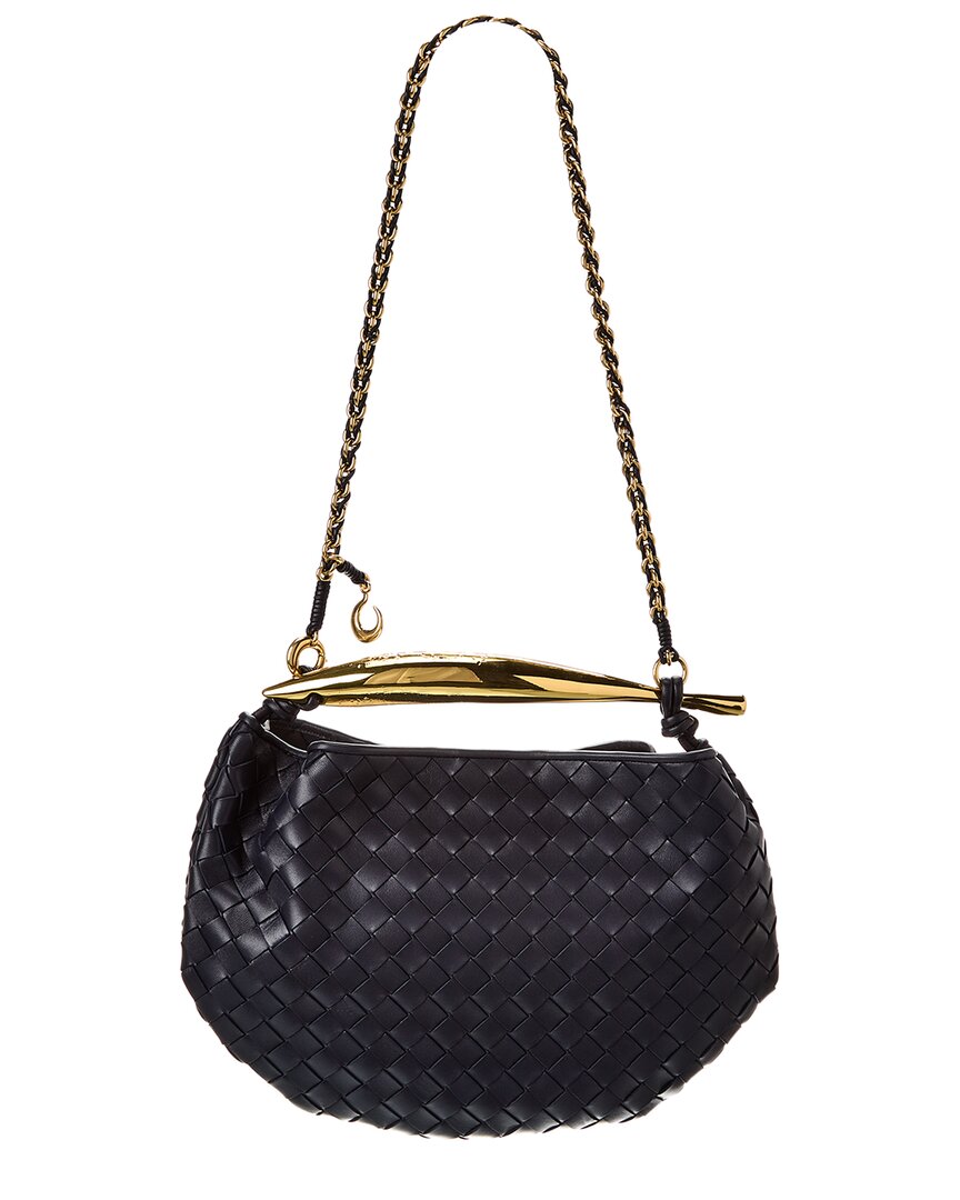 Bottega Veneta Sardine Kette Intrecciato Leder Hobo Tasche