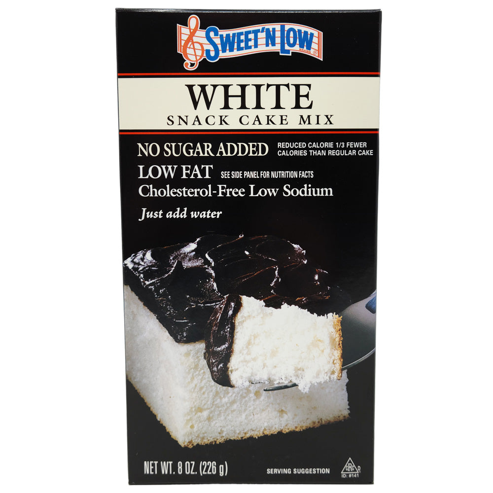 Süße N 'niedrige weiße Snack-Kuchen Mix-8 Oz