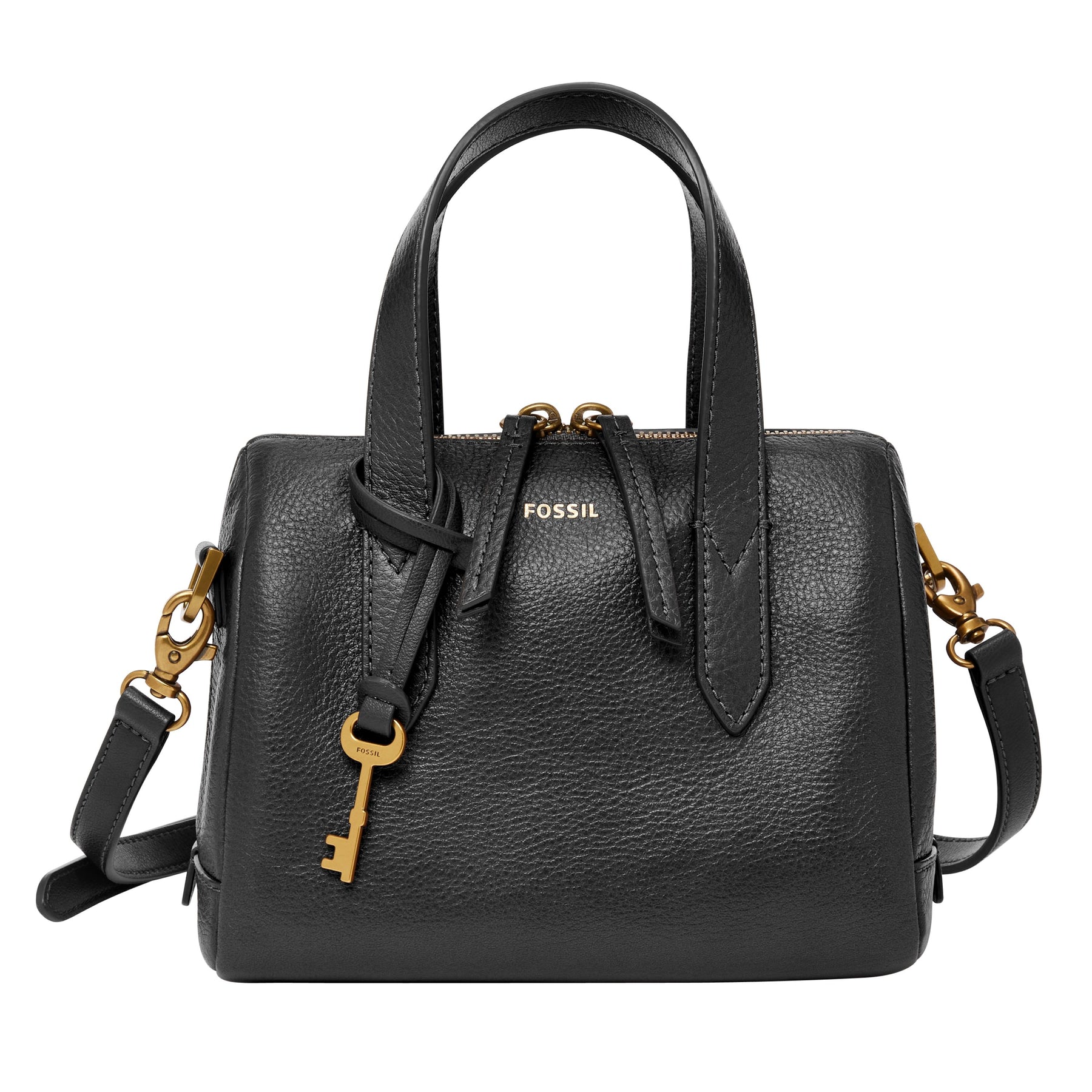 Fossil Damen Sydney LiteHide Leder Mini Henkeltasche