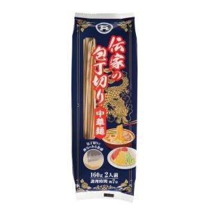 Ishimaru Knife Cut Chukamen weich und kaubar Ramen Nudeln (Packung mit 3) – 160g