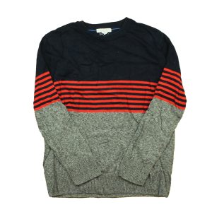 Rockets Of Awesome Jungen blau grau rot Streifen Pullover – 7806013276220