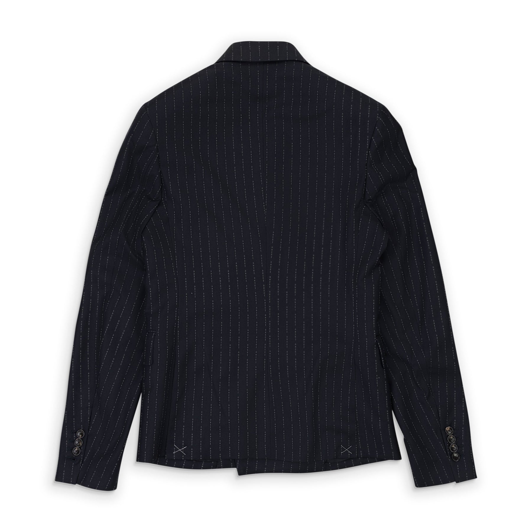 Dunkelblau Doppelreiher Jacke BLAZER