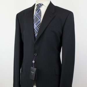 Paul Smith The Byard Wollmischung Knopf Blazer – schwarz