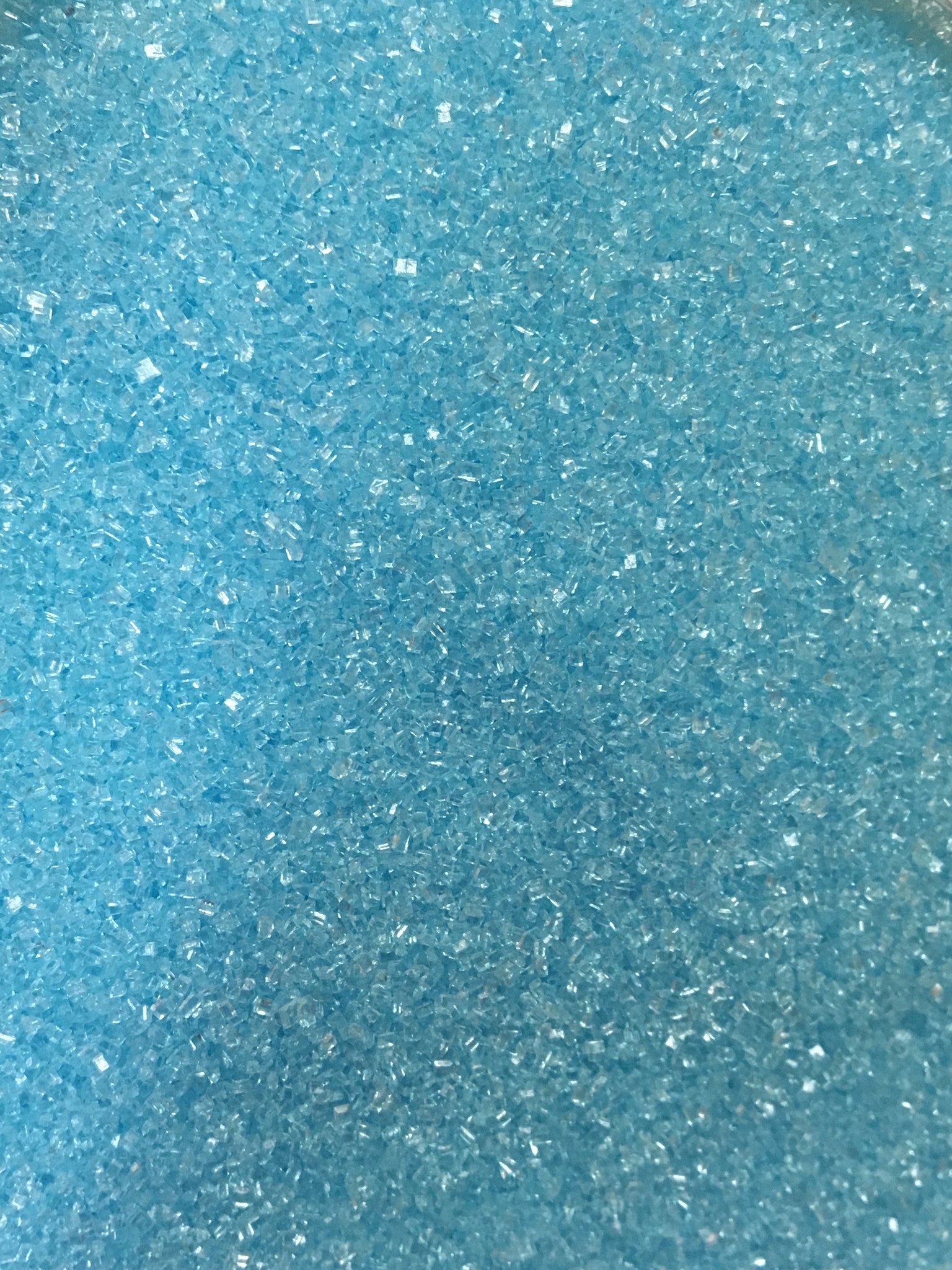 Hellblauer (Pastel) Schleifzucker