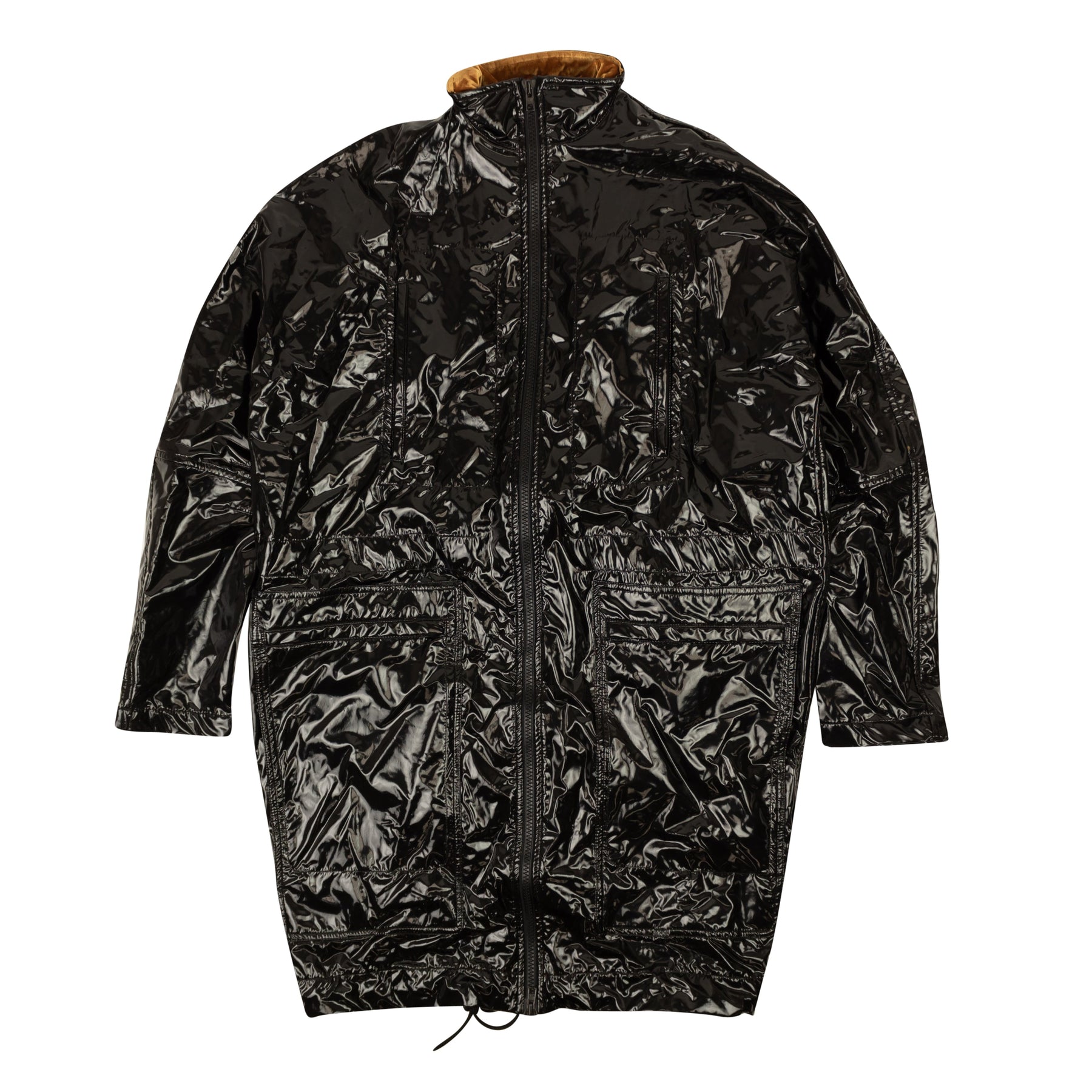 Haider Ackermann Zip Up Viskose Blend – Schwarz