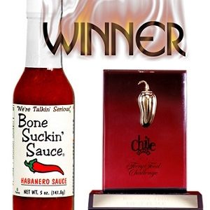 Bone Suckin Hiccuppin Heiße Habanero scharfe Sauce, . – 5oz