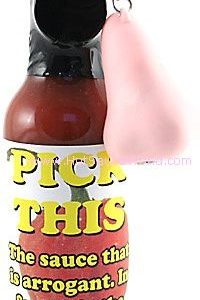 Pick This with Nose Key Chain scharfe Sauce. – 5oz