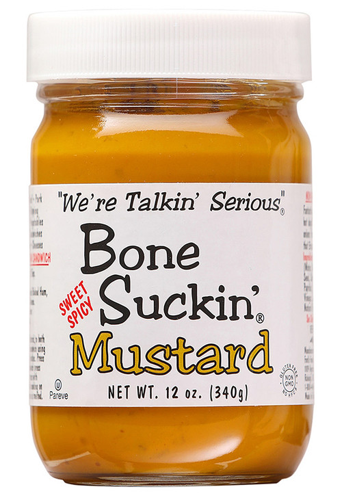 Bone Suckin süßer würziger Senf, 12oz