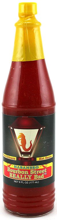 Bourbon Straße wirklich schlechte Chilisauce, 6oz