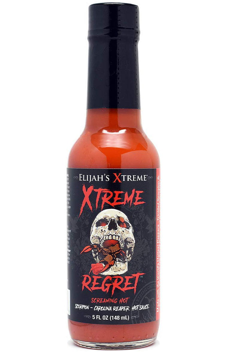 Elijah's Xtreme Bedauern Scorpion Reaper Chilisauce