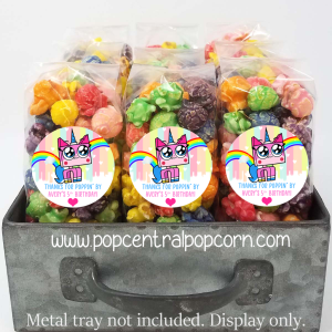 Princess-Kitty Birthday Party Popcorn-Gefälligkeiten