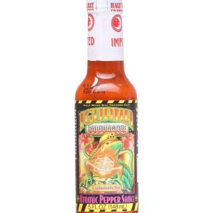 scharfe Sauce Leguan radioaktive Atompfeffer-Sauce 5 Unzen Hitze 8 $7,48