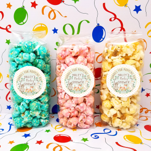Woodland Critters – Baby Dusche Popcorn Party Gefälligkeiten