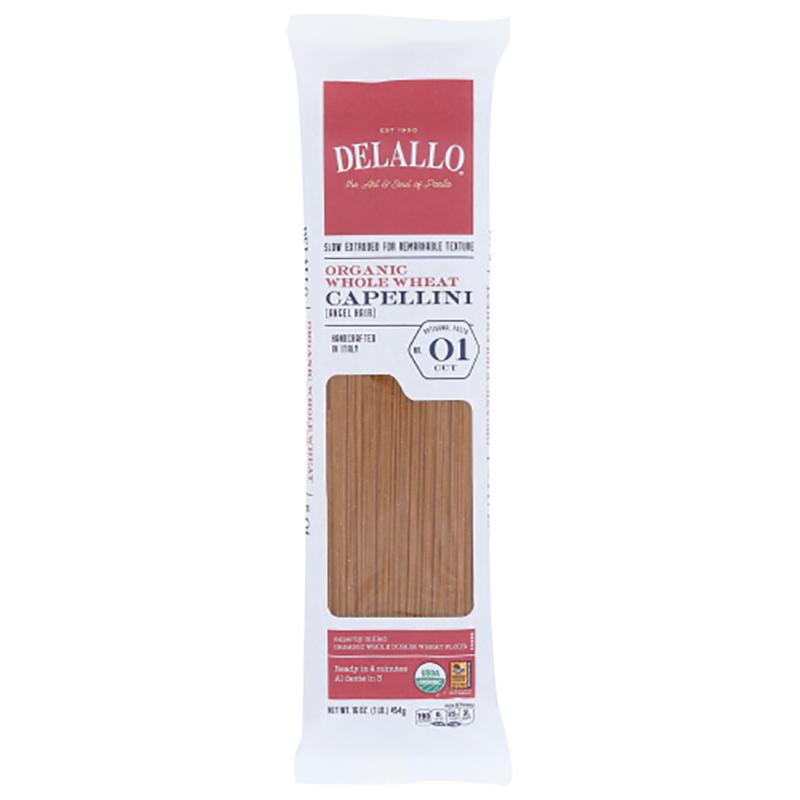 Delallo Pasta Vollkorn Capellini, 16oz