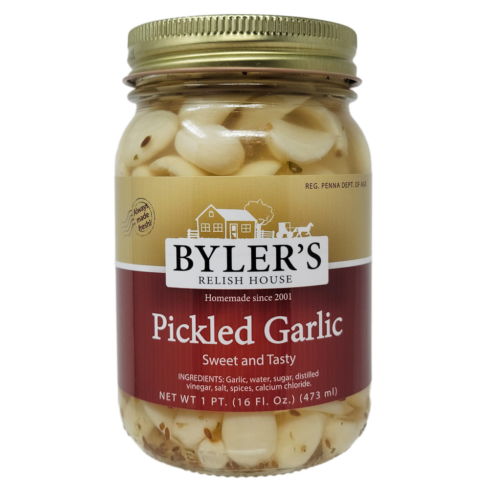 Byler's eingelegter Knoblauch – 16oz