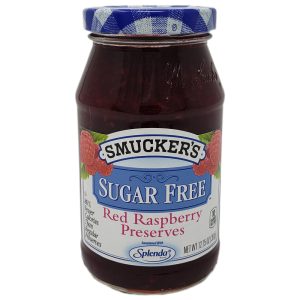 Smucker's Zuckerfreie rote Himbeerkonserven – 12,75 oz