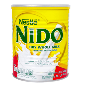 Nido Milch, angereichertes Vollmilchpulver für Familien und Kinder – 400g