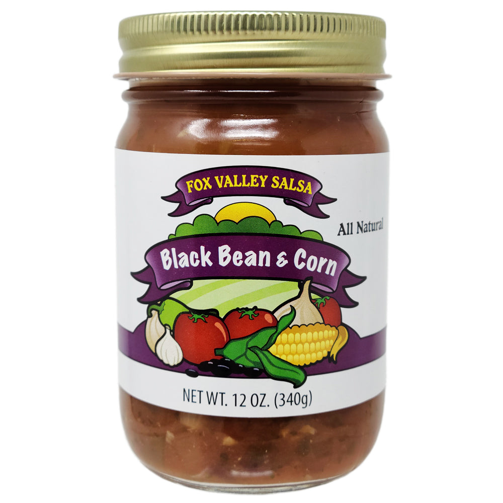 Fox Valley Schwarz Bean und Mais Salsa-12 Oz