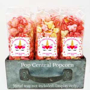 Unicorn – Valentine Popcorn Party favors