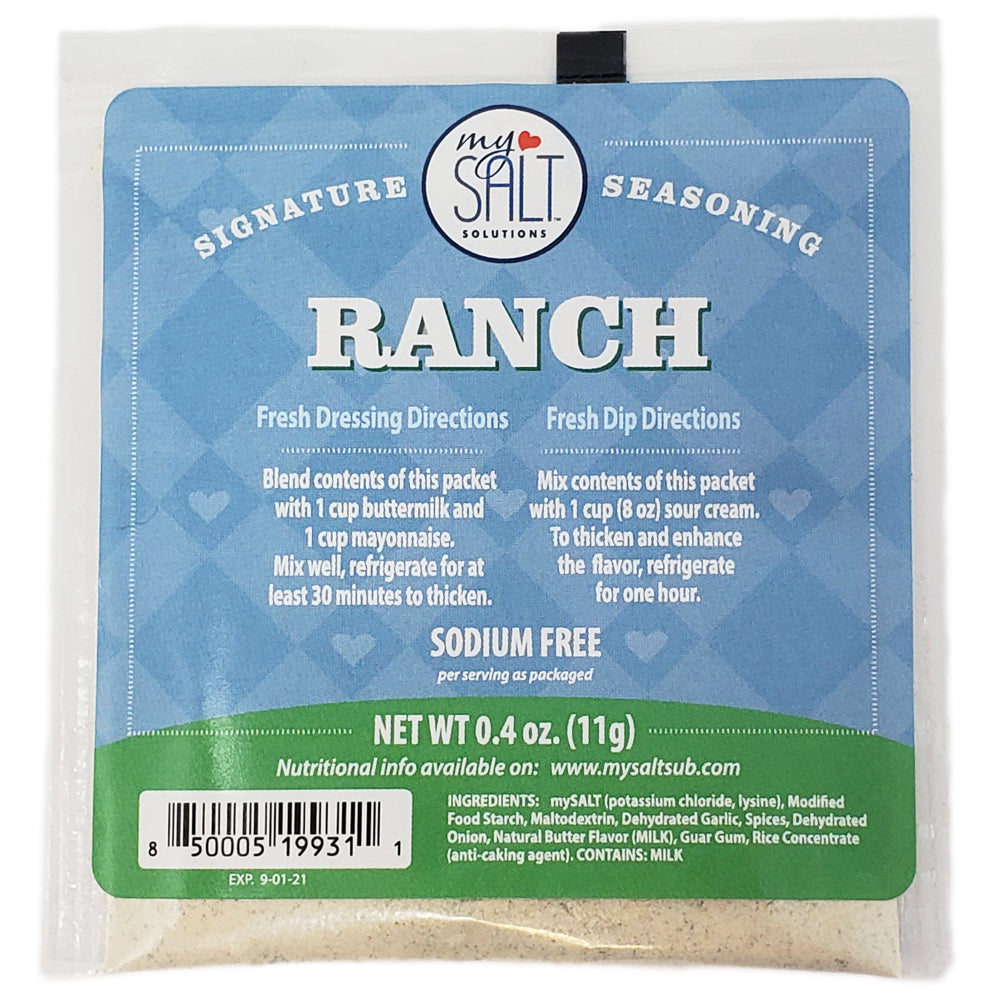 MySalt Sodium Free Ranch Gewürz – 1 Unze
