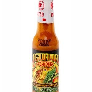 Iguana Bold Gold Habanero scharfe Sauce, . – 2oz