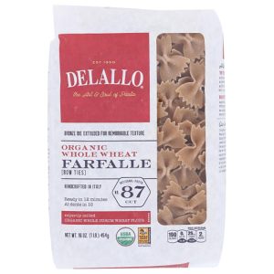 Delallo Teigwaren aus Vollweizen, – 16oz