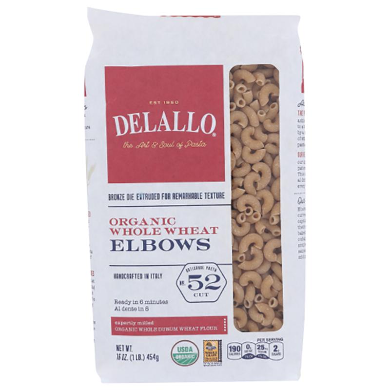 Delallo Pasta Vollkorn-Ellenbogen, 16oz