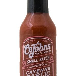 CaJohn’s Small Batch Cayenne Knoblauch Pfeffersoße, . – 5oz
