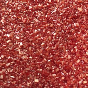 Ruby rote Kristalle